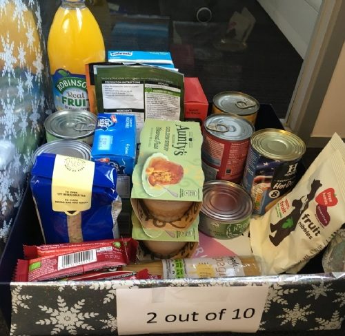 spinnaker food bank donations