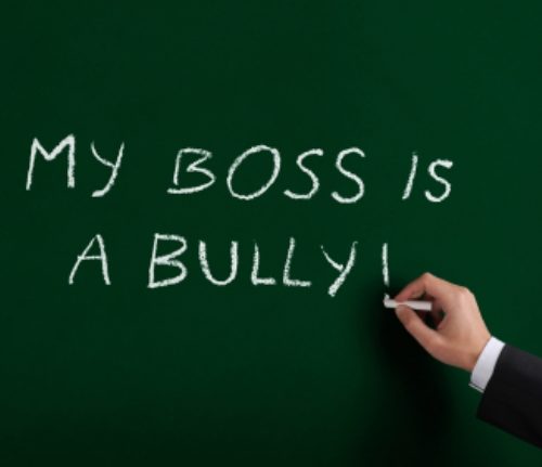 boss is a bully